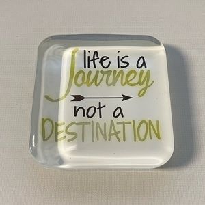 Paper Weight with Quote